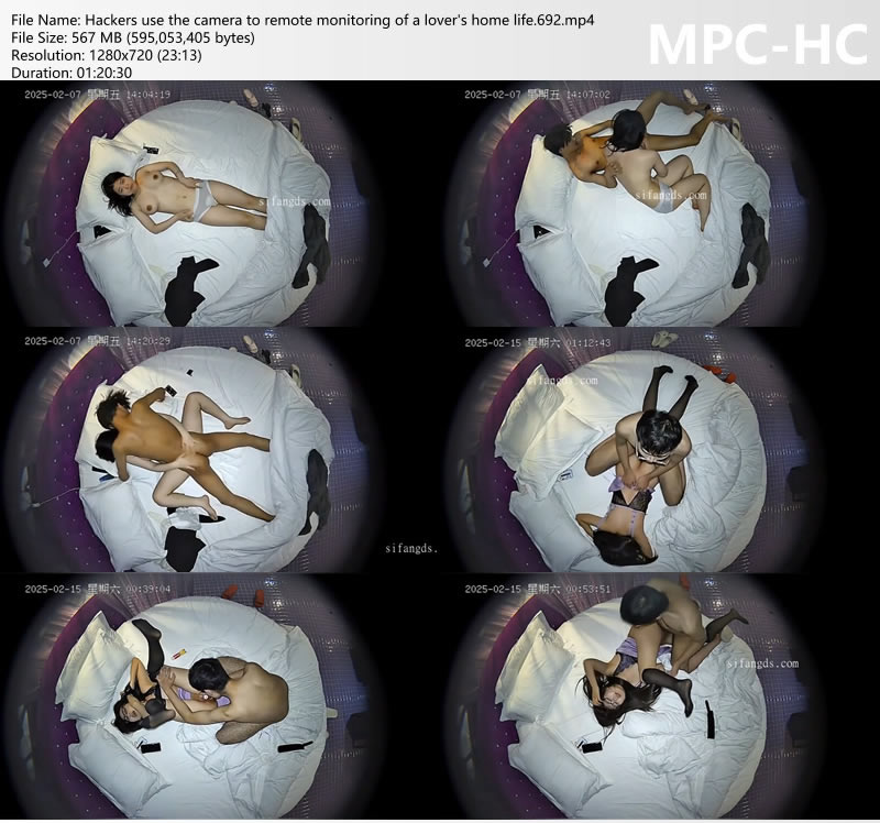 Hackers use the camera to remote monitoring of a lover's home life.692